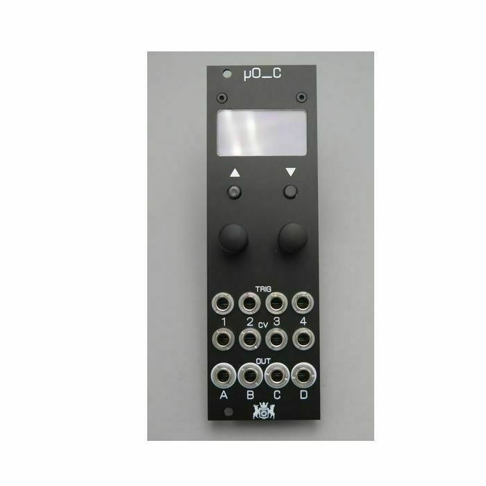 MICHIGAN SYNTH WORKS - Michigan Synth Works Micro Ornament Crime Module (black) (B-STOCK)
