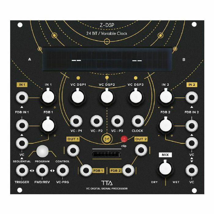 TIPTOP AUDIO - TipTop Audio Z-DSP VC Digital Signal Processor 24 Bit/Variable Clock Module (black) (B-STOCK)