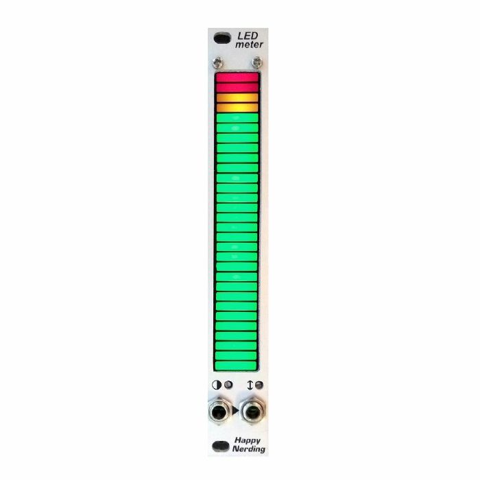 HAPPY NERDING - Happy Nerding LED Meter Module (silver, green/yellow/red LEDs)