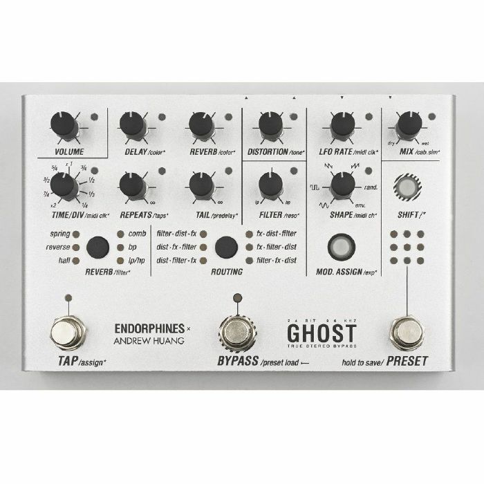 Endorphin.es / Andrew Huang Ghost Multi-Dimensional Effects Chain Processor  Effects Pedal