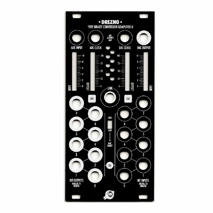XAOC DEVICES - Xaoc Devices Drezno II Black Synth Module Panel