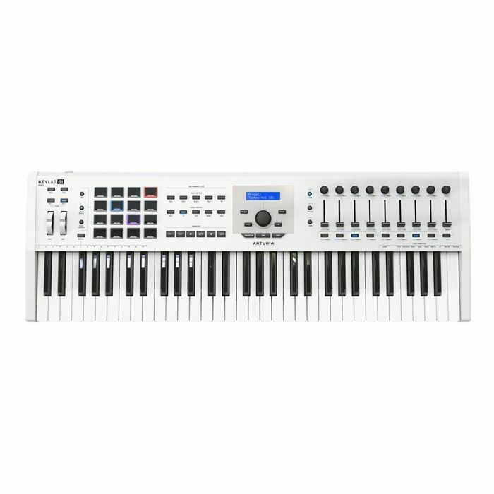 ARTURIA - Arturia Keylab 61 MKII 61-Key USB MIDI Keyboard Controller (white)