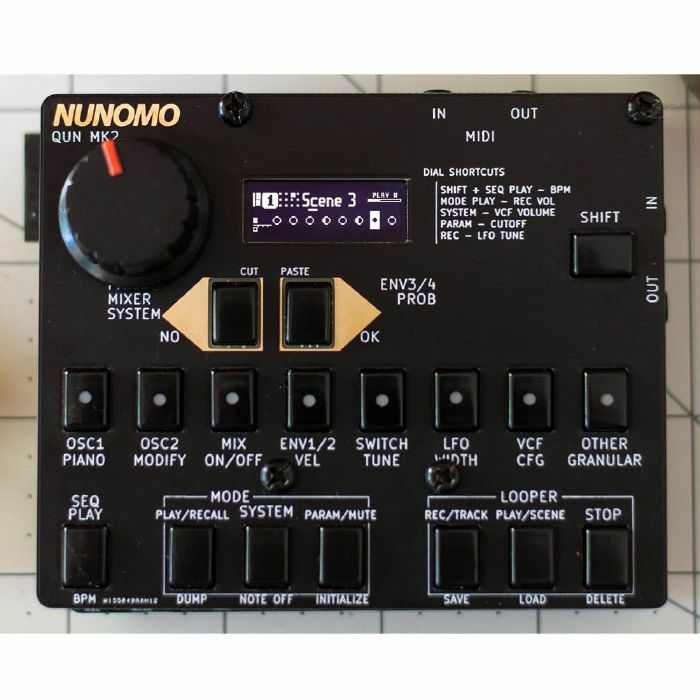 NUNOMO - Nunomo Qun MK2 Mini Synthesiser With Sequencer & Looper (B-STOCK)