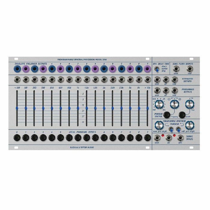 BUCHLA & TIPTOP AUDIO - Buchla & TipTop Audio Programmable Spectral Processor Model 296t Module