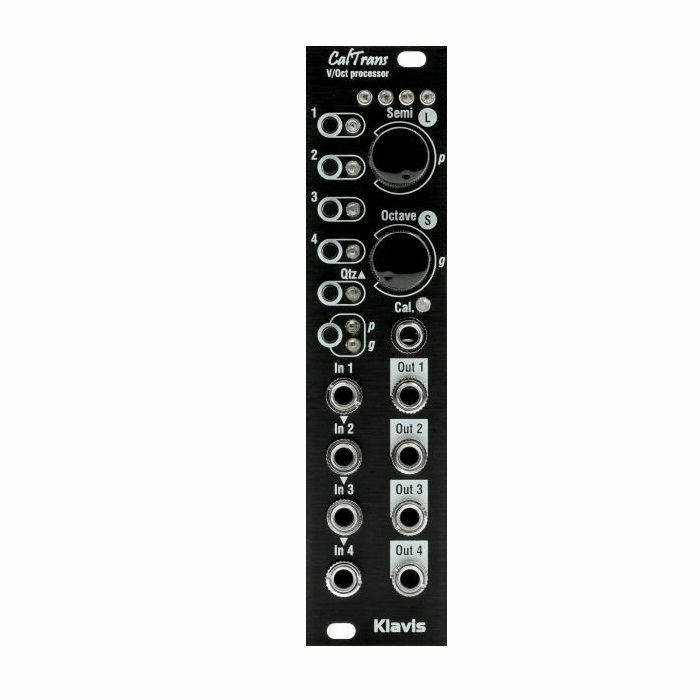 KLAVIS - Klavis CalTrans Programmable Voltage/Octave CV Calibrator & Transposer Module (black)