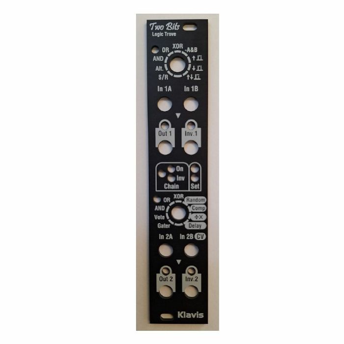 KLAVIS - Klavis Two Bits Black Replacement Panel