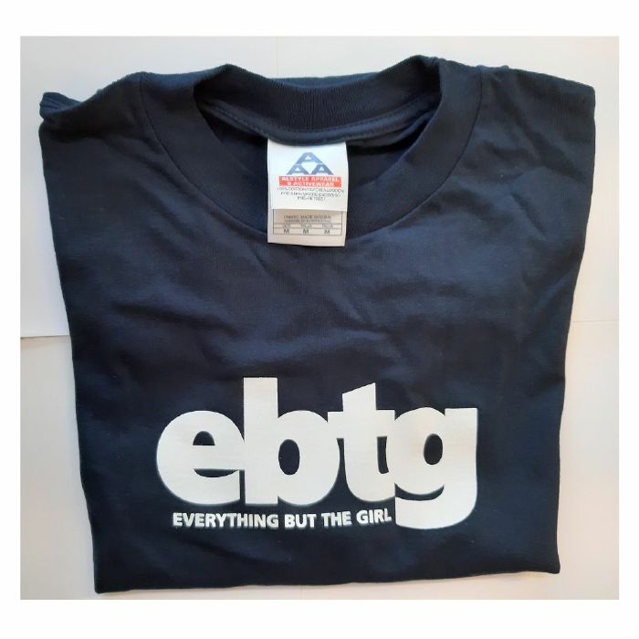 Everything But The Girl EBTG T-Shirt (navy blue, medium) at Juno Records.