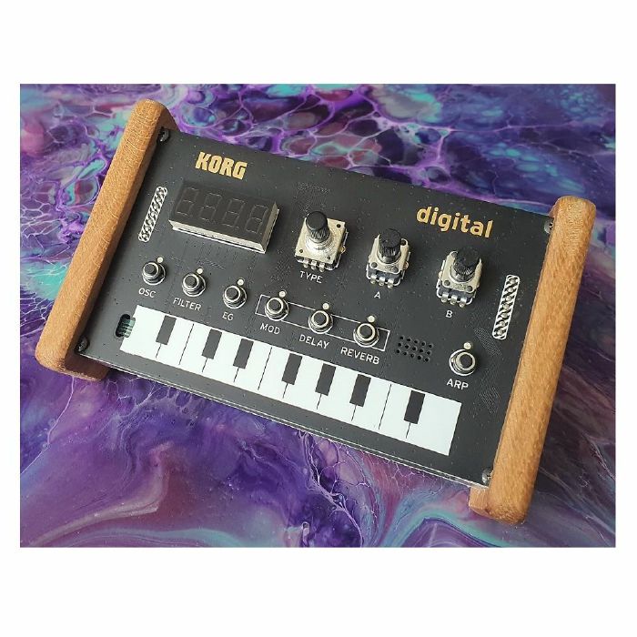 Synths & Wood Korg Nu:Tekt NTS-1/NTS-2 End Cheecks Stand (solid 