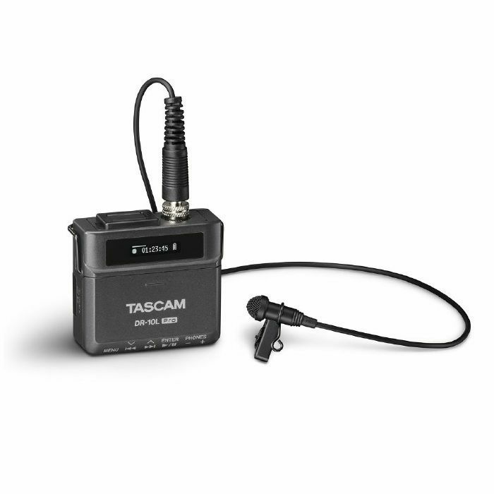 Tascam DR 10L Pro 32 Bit Float Handheld Audio Recorder With