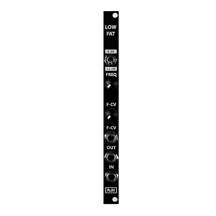 AJH SYNTH - AJH Synth Low Fat VCF Switchable 6dB & 12dB Slope High Pass Voltage Controlled Filter Module (black)