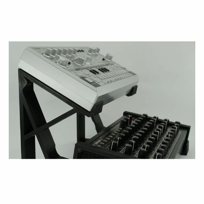 CoverUp Pro Behringer TD-3 & RD-6/Roland TB-303/DinSync RE-303 Double Tier Desktop Stand