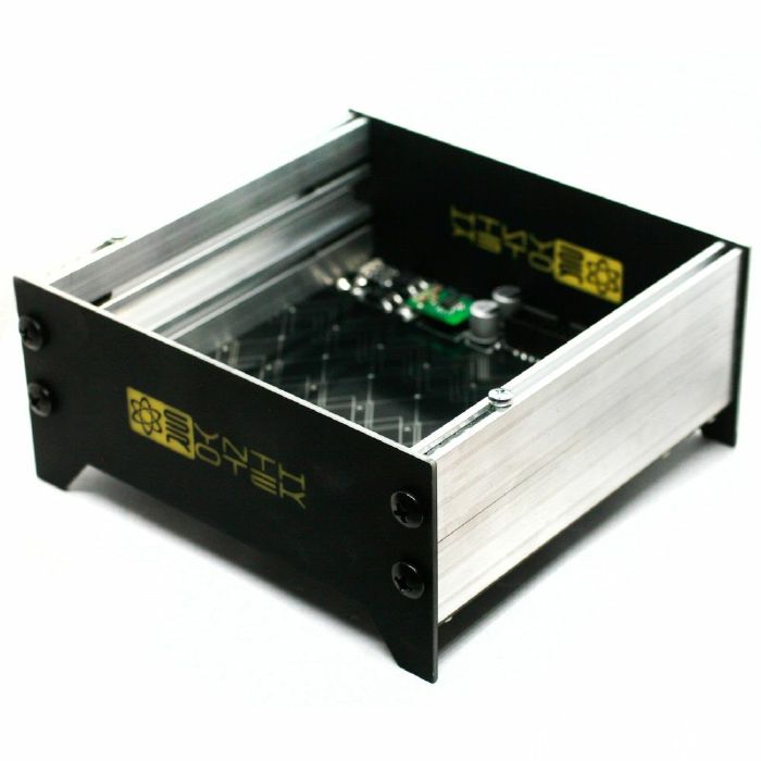 SYNTHROTEK - SynthRotek EcoSkiff 3U 24HP Powered Modular Synthesiser Case With Power Supply (assembly required but no soldering needed)