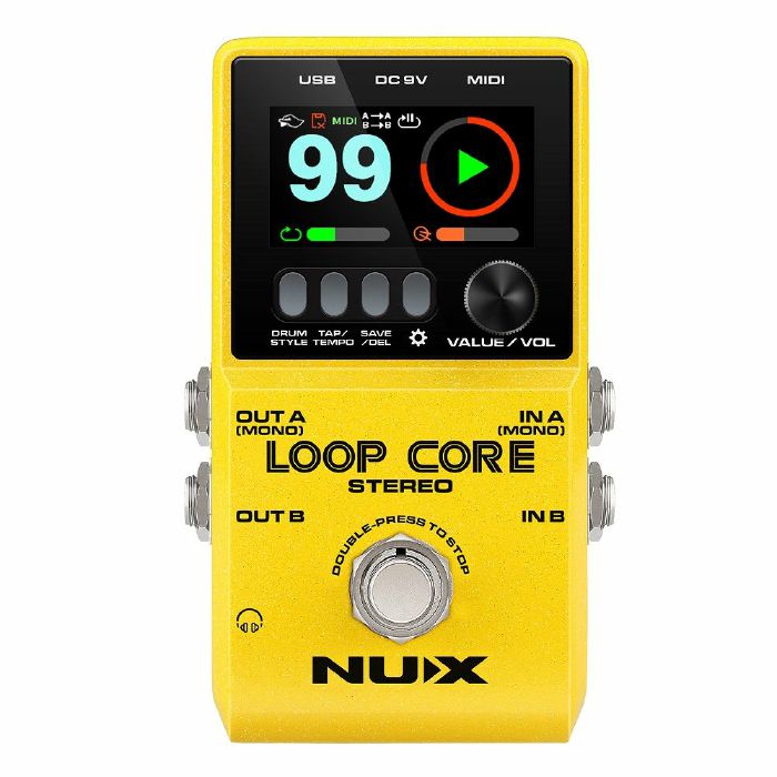 NU-X - Nu-X Loop Core Stereo Looper Effects Pedal
