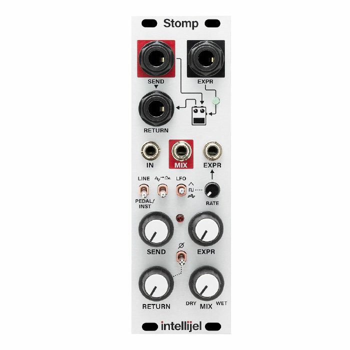 INTELLIJEL - Intellijel Stomp Effects Pedal Send/Return Module With Expression Control & LFO
