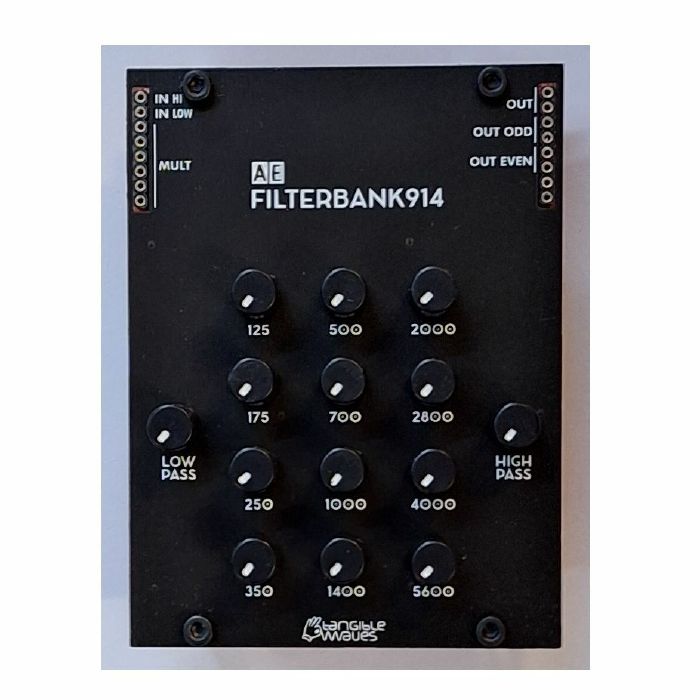 TANGIBLE WAVES - Tangible Waves AE Modular Filterbank 914 12-Bandpass Filters Module