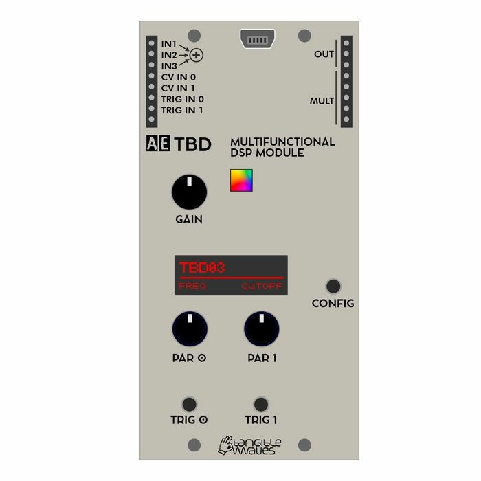 TANGIBLE WAVES - Tangible Waves AE Modular TBD Multi-Functional DSP Module