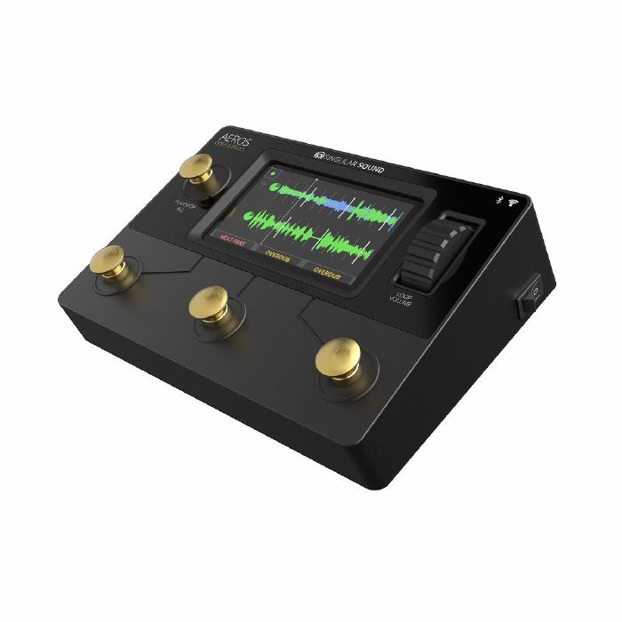 Singular Sound Aeros Loop Studio Looper Effects Pedal (gold edition)