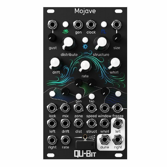 QU-BIT - Qu-Bit Mojave Stereo Live Granular Processor Module (black)
