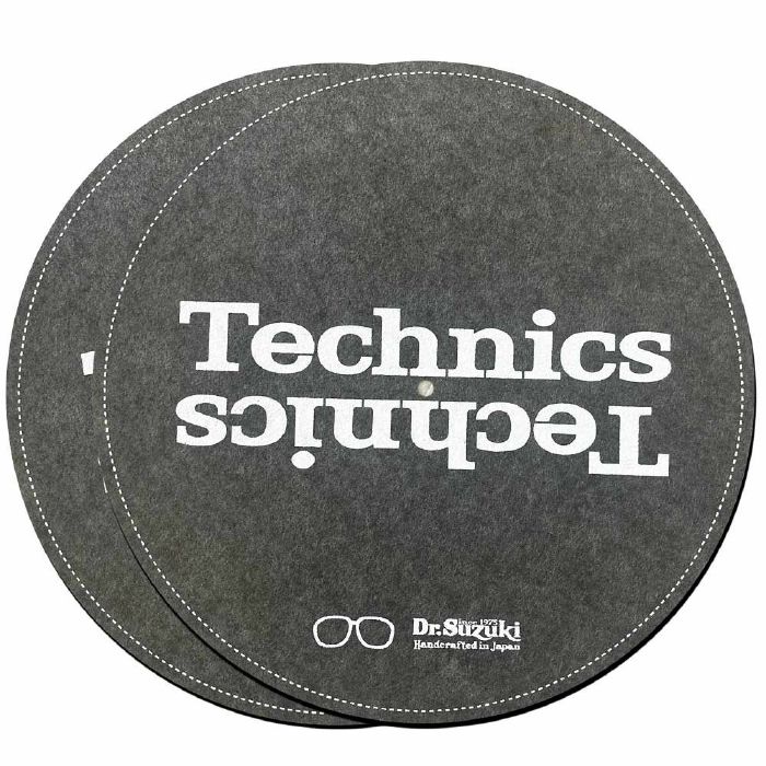 DR SUZUKI - Dr Suzuki & Technics Scratch Edition v2 12" Vinyl Record Slipmats (pair)
