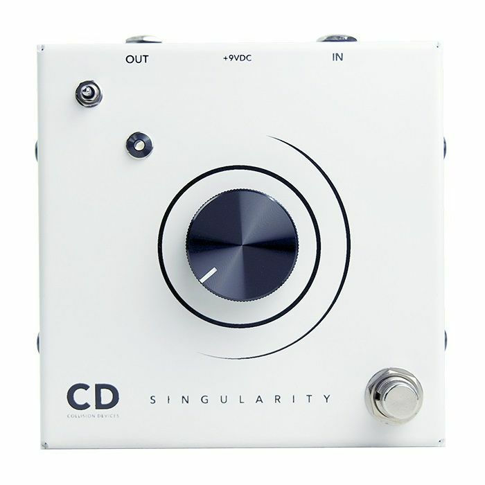 COLLISION DEVICES - Collision Devices Singularity Black Hole Symmetry Fuzz Effects Pedal (white)