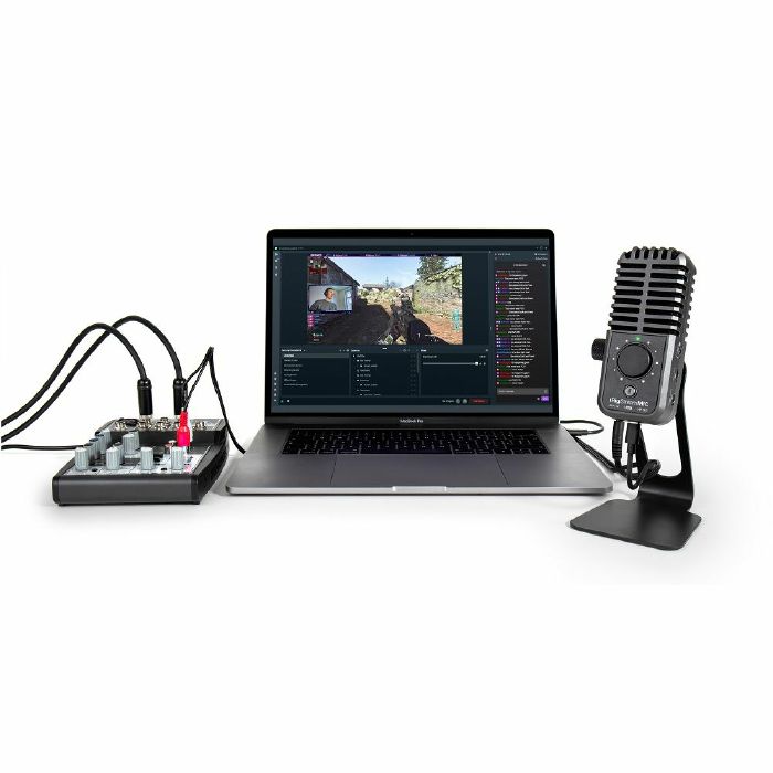 IK Multimedia iRig Stream MIC USB Cardioid USB-C Condenser Microphone