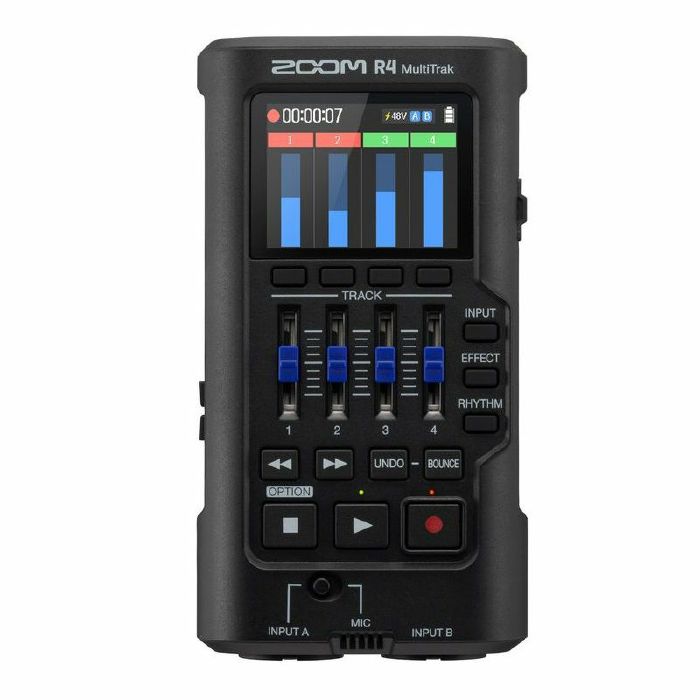 ZOOM - Zoom R4 MultiTrak 4-Track Recorder With 32-Bit Float Audio