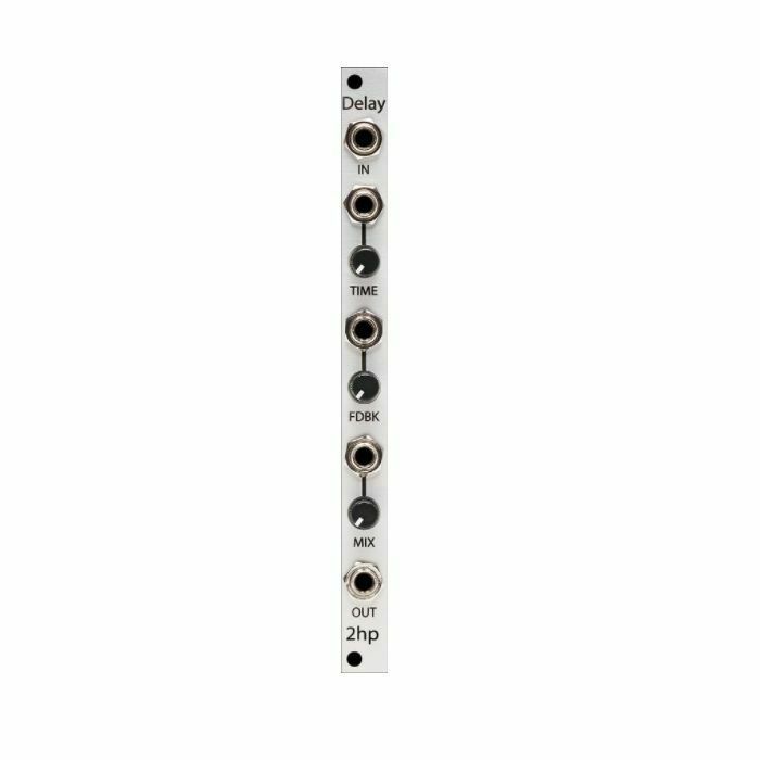 2HP - 2hp Delay Delay Audio Processor Module (silver) (B-STOCK)