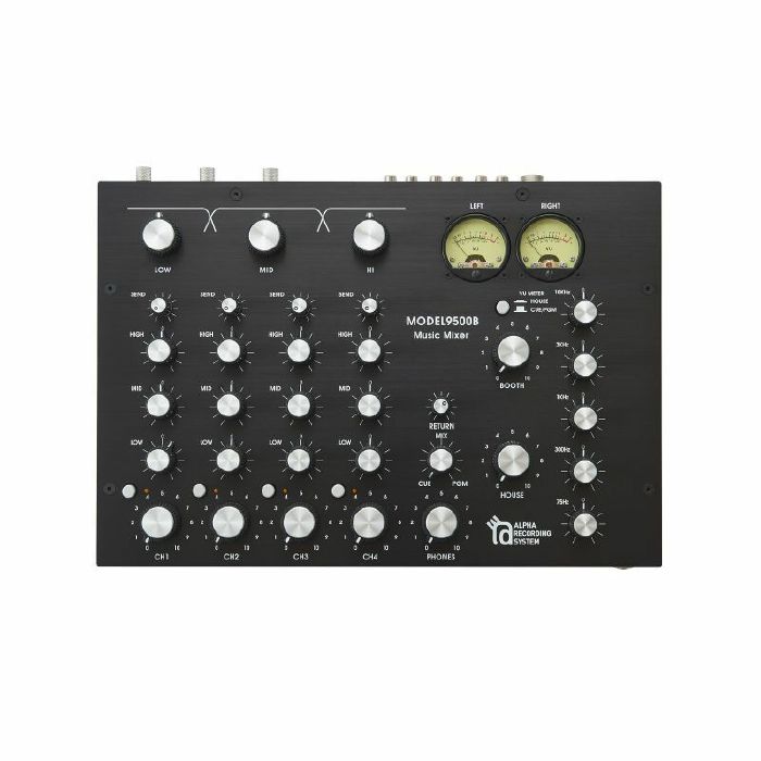 ALPHA RECORDING SYSTEM - Alpha Recording System MODEL9500B 4-Channel Rotary DJ Mixer
