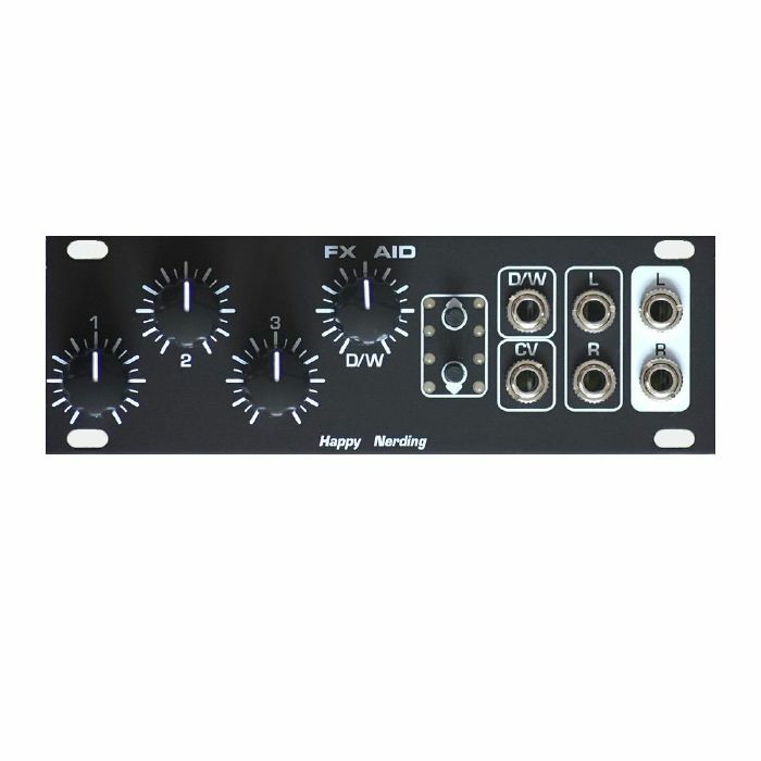 HAPPY NERDING - Happy Nerding FX Aid 1U Audio Effects Module (black)