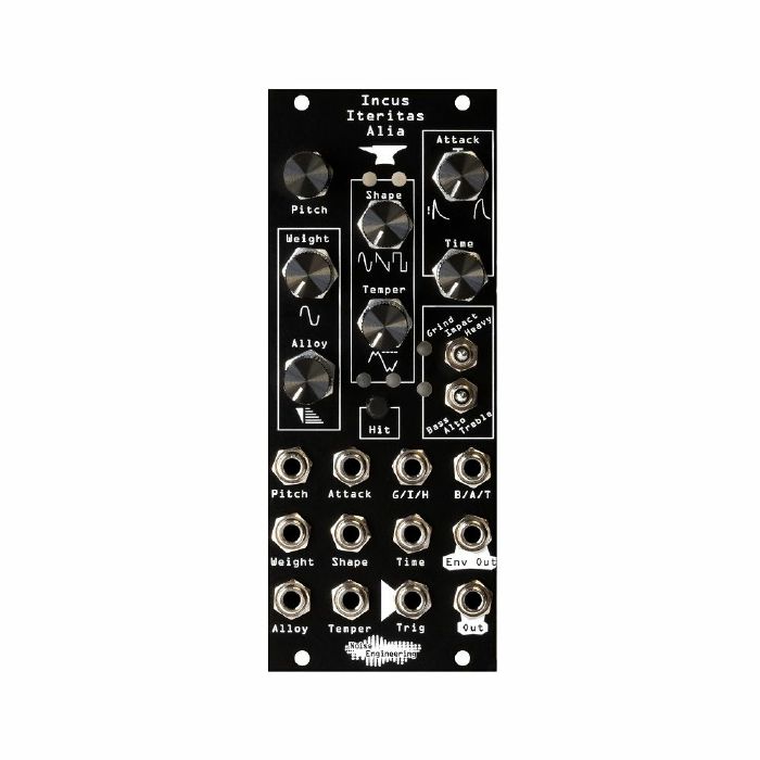 NOISE ENGINEERING - Noise Engineering Incus Iteritas Alia FM-Based Wave-Mangling Additive Voice Module (black)