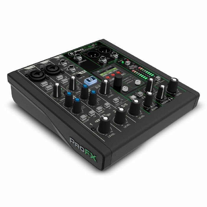 Mackie ProFX6v3+ 6-Channel Analogue Studio Mixer With 2x4 USB-C Audio Interface