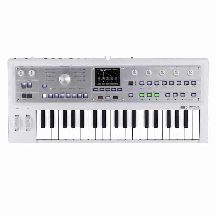 KORG - Korg microKORG 2 8-Voice Virtual Analogue Synthesiser (white)