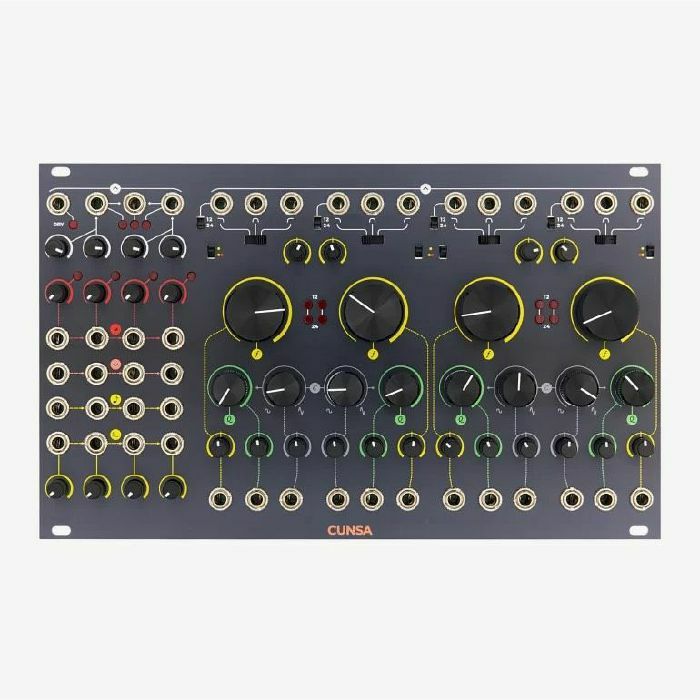 FRAP TOOLS - Frap Tools Cunsa Quad Analogue Pingable Multi-Mode Resonant Filter/Saturator/Mixer/Oscillator Module (B-STOCK)