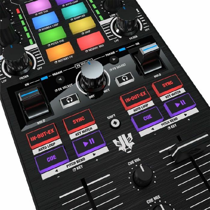 Reloop Mixtour Pro 4-Deck All-In-One DJ Controller With Audio Interface