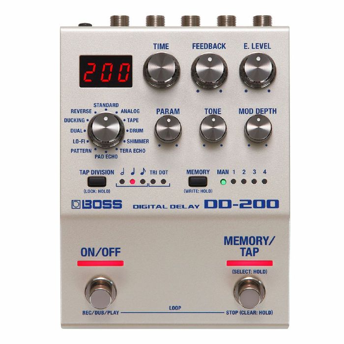 BOSS - Boss DD-200 Digital Delay Effects Pedal