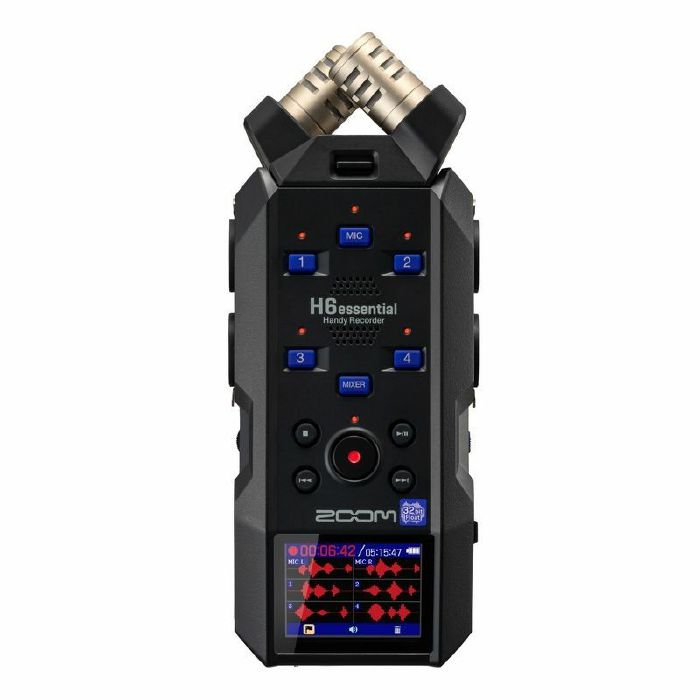 ZOOM - Zoom H6essential 32-Bit Float 6-Track Handy Recorder